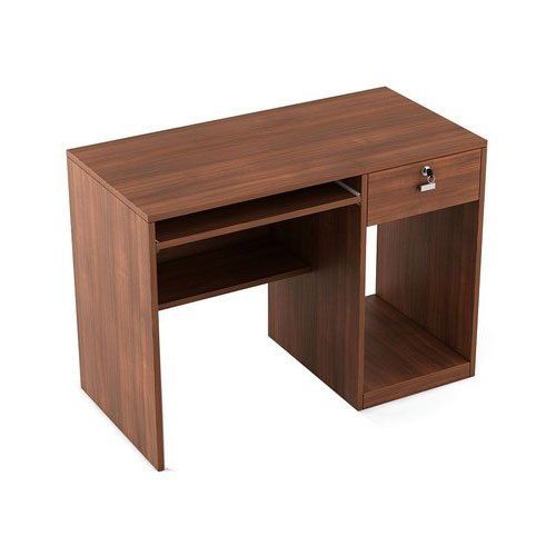 Durable Natural Wooden Brown Color Study Table