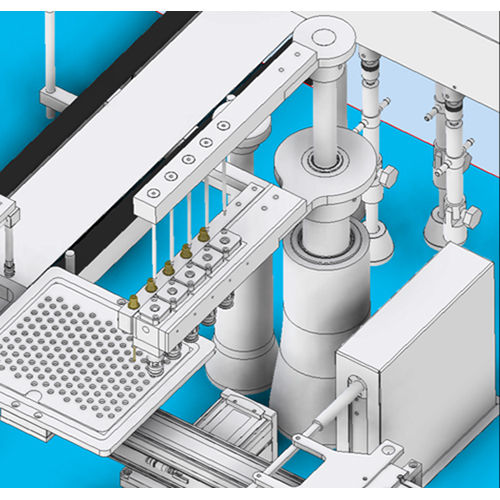 Stainless Steel Online Pre Filled Syringe Filling & Stoppering Closing Machine