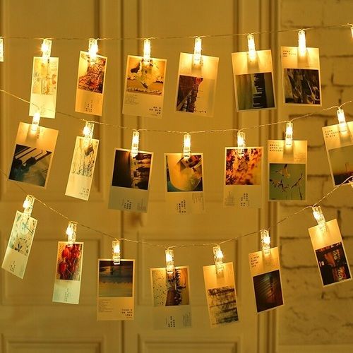 Photo Wall Light Clip 20 Led Light String With Plug 240gm