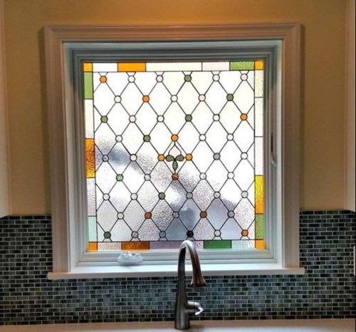 Stained Glass For Bathroom Window 127 