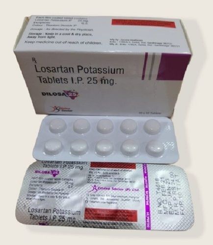 Dilosa-25 लोसार्टन पोटेशियम 25 Mg टैबलेट