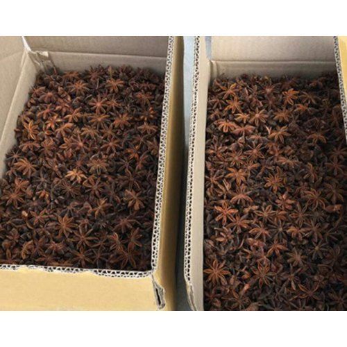 Brown Dried Star Anise, Natural Brown, 100% Pure And Natural