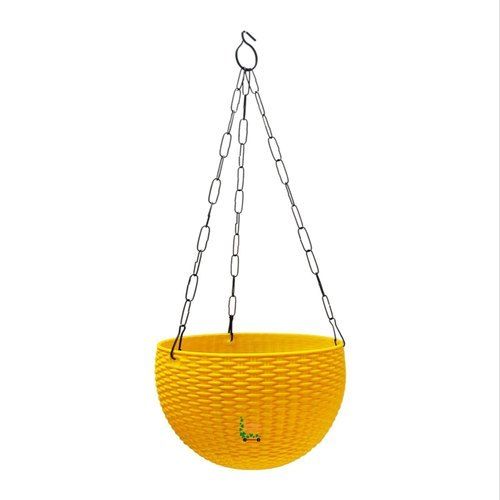 Various Colors Are Available Euro Hanging Pot With Metal Chain