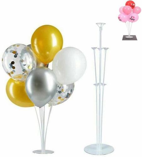 Hippity Hop 3 Feet Balloon Stand with Seven Sticks for Party Decoration