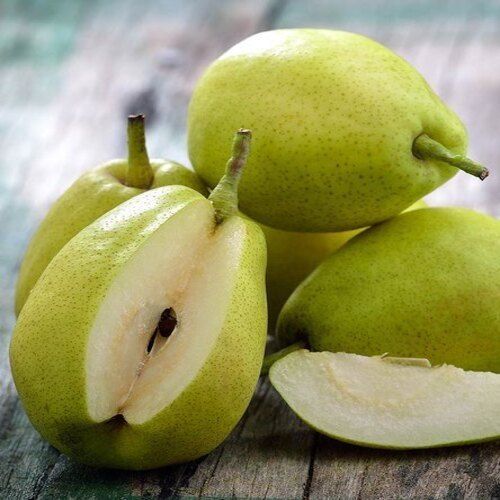 Natural Sweet Taste Nutritious Healthy Organic Green Fresh Pears