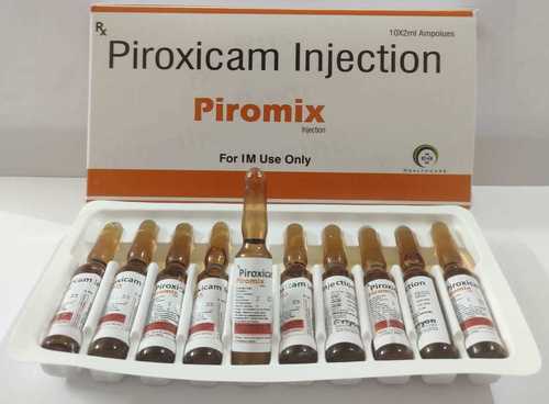 Piroxicam Injection - Injectable Pain Relief Solution for Moderate to Severe Pain, Joint and Muscle Swelling Relief