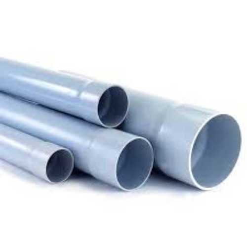 Round Grey Color Pvc Pipe