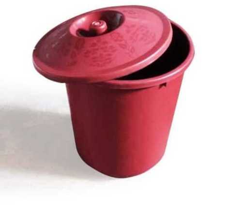 Plastic Dustbin without Pedal Operated