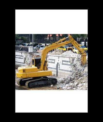 Cotton Silk Poclain Excavator Rental Services 