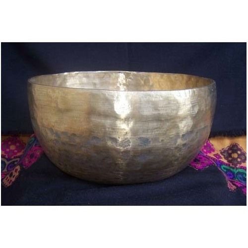 13Cm Diameter Hammered Copper Singing Bowl Size: 13 Cm