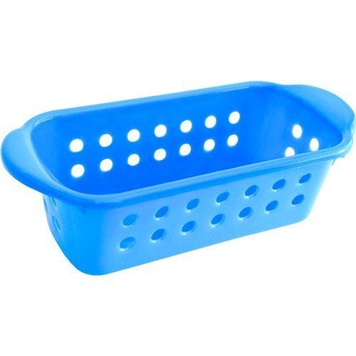 Blue Color Small Plastic Basket Size: Various Sizes Are Available