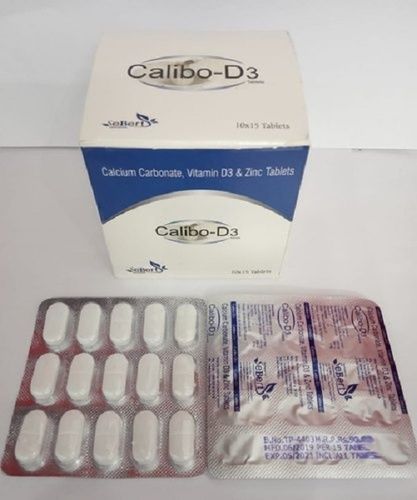 Calcium Carbonate Vitamin D3 And Zinc Tablets