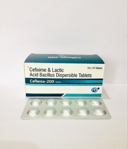 Cefixime Lactic Acid Bacillus 200 MG Antibiotic Tablets