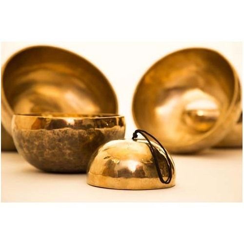 Durable Golden Colour Brass Singing Bowl