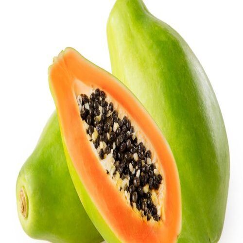 Healthy Natural Taste Easy To Digest Healthy Green Fresh Papaya Size: Standard