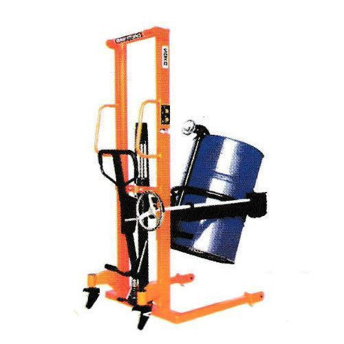 Hydraulic Drum Lifter - Color: Orange And Black