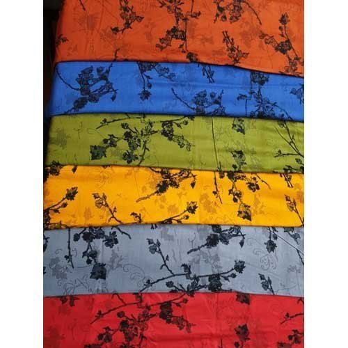 Available In Various Colors Jaipuri Printed Cotton Fabric For Garments (Gsm 100-150)