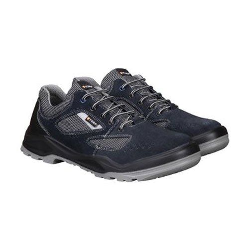 Lace Closure Steel Toe Leather Safety Shoes
