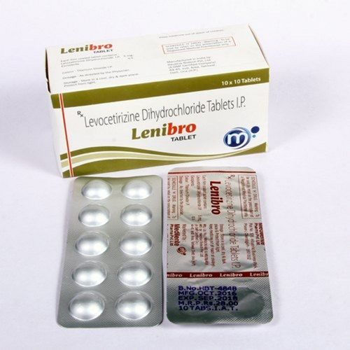 Levocetirizine Dihydrochloride 5 MG Antihistamines Tablet IP