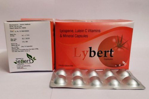 Lycopene With Lutein C Vitamins And Mineral Capsules