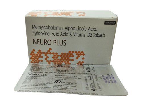 Methylcobalamin, Alpha Liopic Acid, Pyridoxine, Folic Acid And Vitamin D3 Tablets