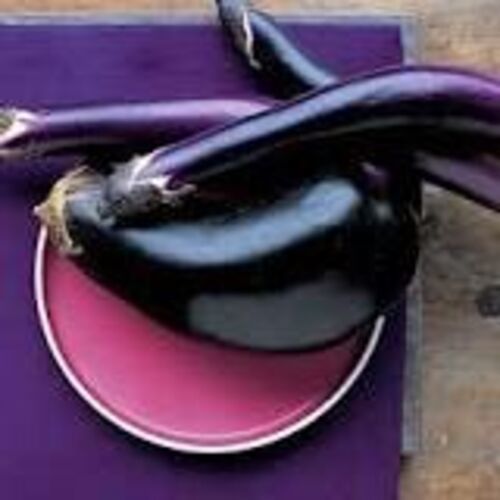No Preservatives Natural Taste Healthy Organic Fresh Eggplant
