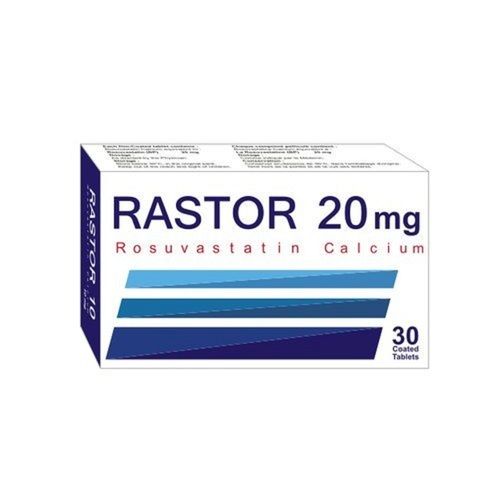 Rosuvastatin Calcium 20 Mg Bad Cholesterol Control Tablets Shelf Life: Printed On Pack Years