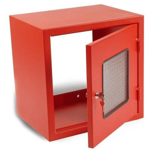 Wall Mounted Single Door Fire Hose Box Application: Industrial