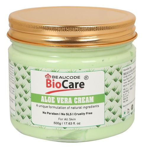 Beaucode Biocare Aloe Vera Face And Body Cream 500g