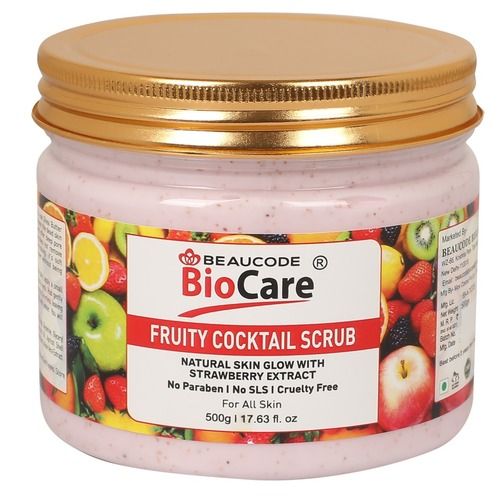 Beaucode Biocare Fruity Cocktail Face And Body Scrub 500g