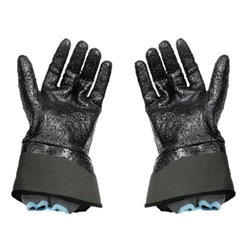 Black Leather Safety Hand Gloves