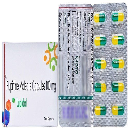 Flupirtine Maleate Capsules 100 Mg Cool And Dry Place