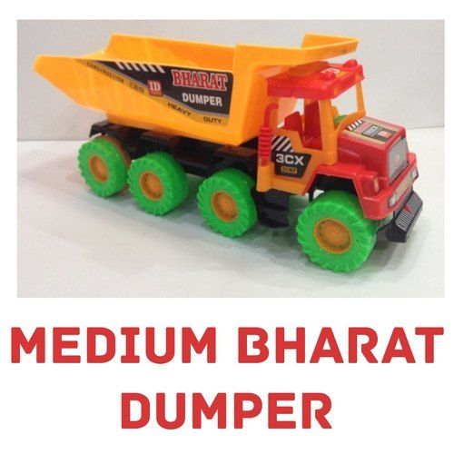 Orange & Red Medium Bharat Dumper Toy