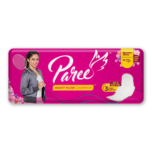 Paree Super soft Dry Regular-18 Pads