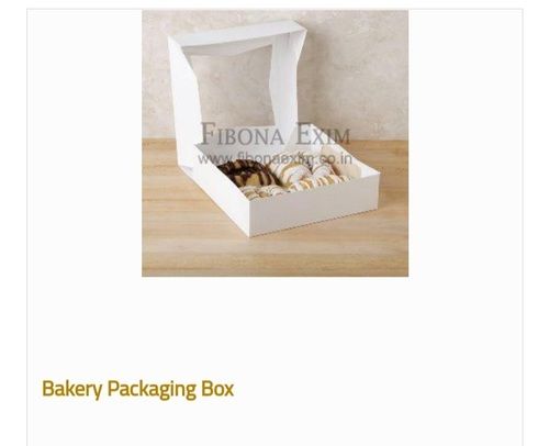 Fancy Type Printed Bakery Packaging Box
