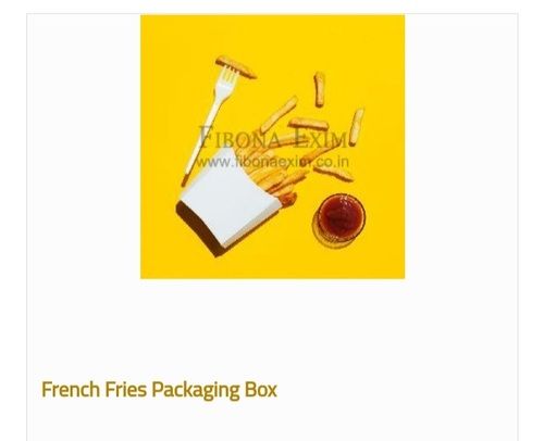 French Fries Paper Packaging Box