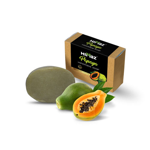 Natural & Pure Himaz Papaya Fruit Handmade Soap 75Gm