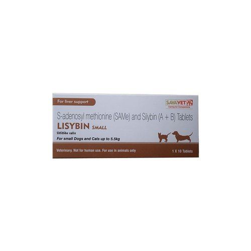 Lisybin Small S-adenosyl Methionine (SAMe) and Silybin (A + B) Tablets