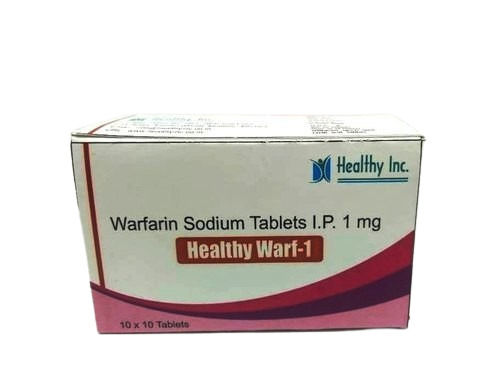 Warfarin Tablets 1mg Manufacturers, Suppliers & Exporters India