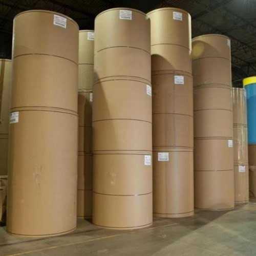 Plain Design Brown Craft Paper For Corrugation Size: Various Sizes Are Available