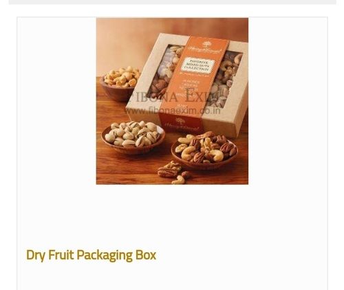 Glossy Lamination Printed Dryfruit Packaging Box