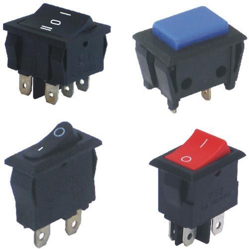 Black Pvc Mini Rocker Switch at Best Price in Ahmedabad | Electrologics ...