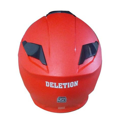 Red Abs Plastic Helmets