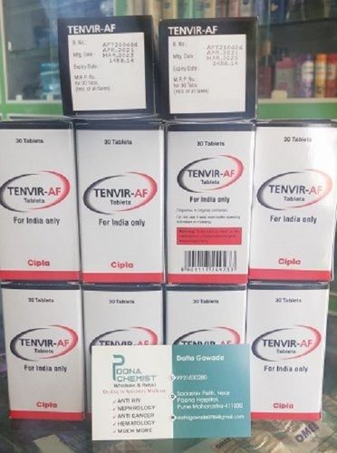 Tenvir AF Tenfovir Alafnamide Tablet 25 MG