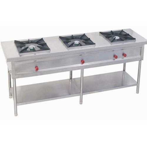 Three Burner Gas Stove Installation Type: Floor