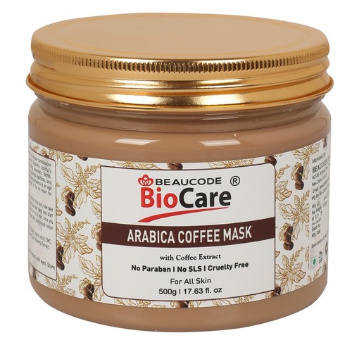 Beaucode Biocare Arabica कॉफ़ी फेस और बॉडी मास्क 500G के लिए सबसे अच्छा: दैनिक उपयोग