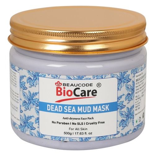 Deep Cleansing Beaucode Biocare Dead Sea Mud Face And Body Mask 500G