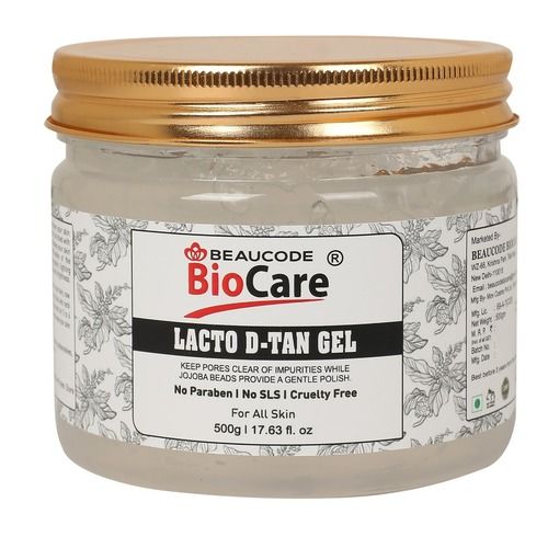 Smooth Texture Beaucode Biocare Lacto D-Tan Face And Body Gel 500G