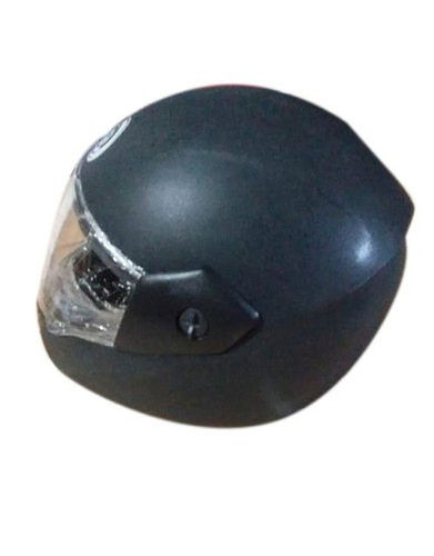 Black Plastic Driving Helmet Size: S-Xl