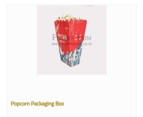 Disposable Popcorn Packaging Box